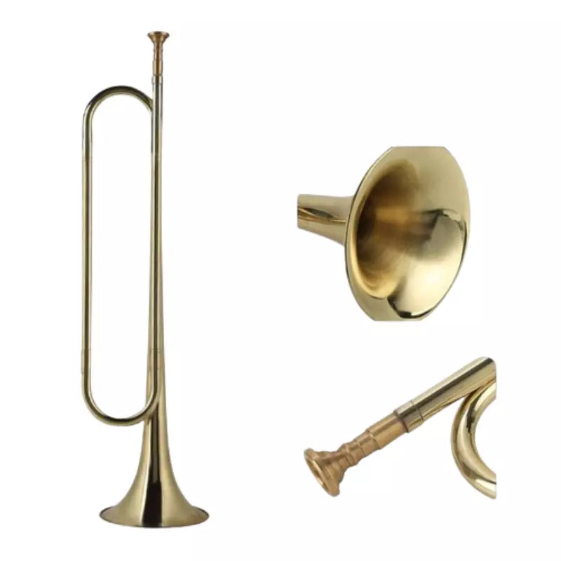 Trumpet Bugle Brass for Scouts, Army, students, Marching pared & Gifts by Avoxy International